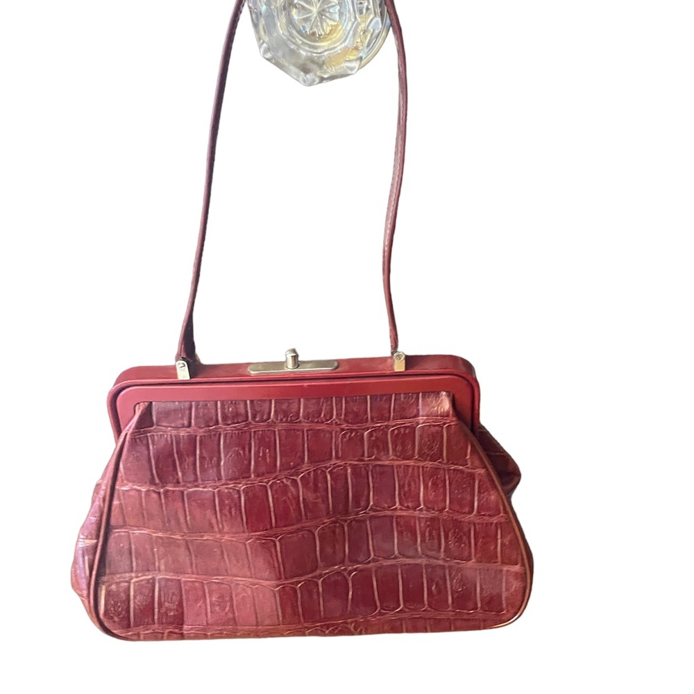 Sabina NY - genuine leather - deep red - bag
